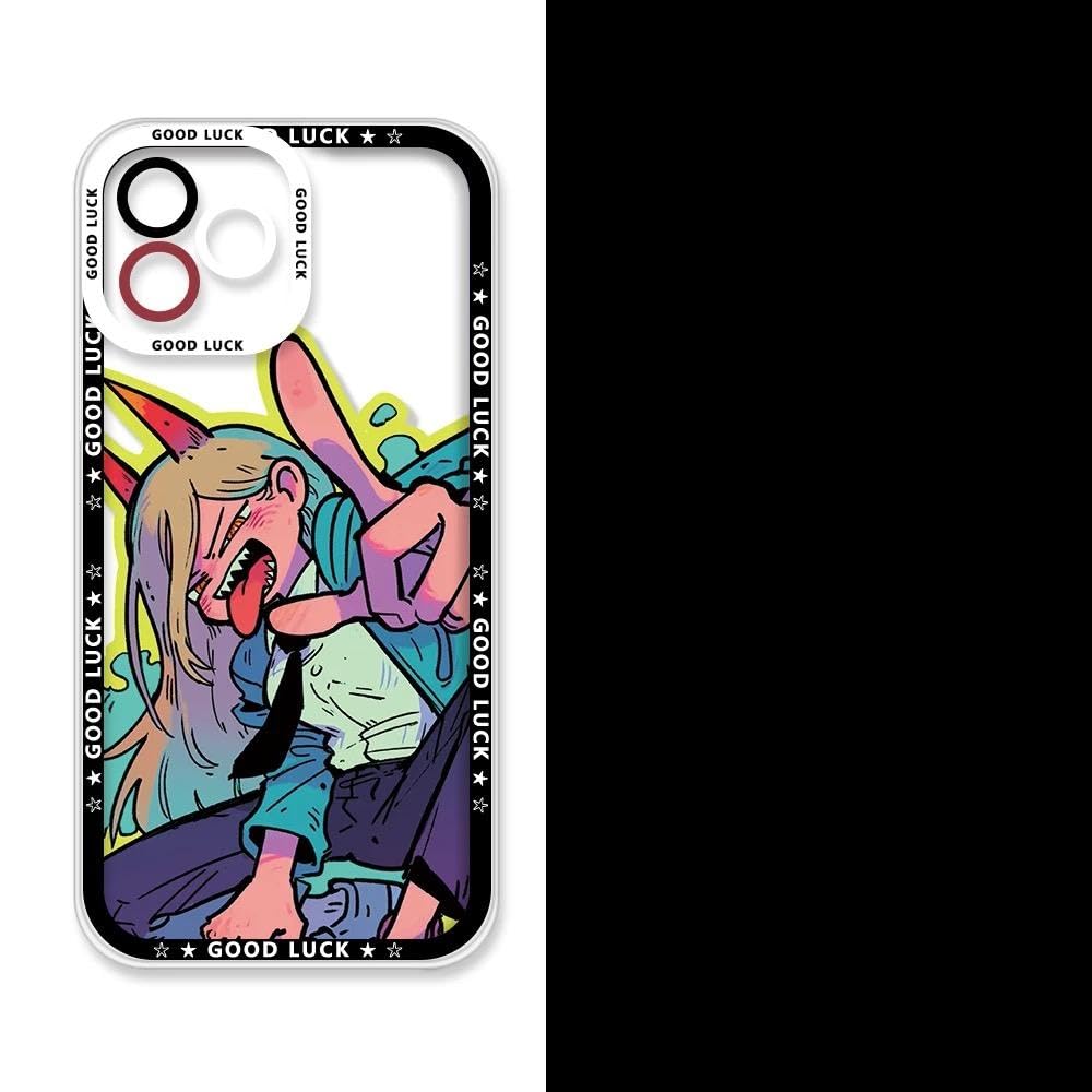 Amazon.co.jp: チェンソーマン スマホケース マキマ デンジ パワー